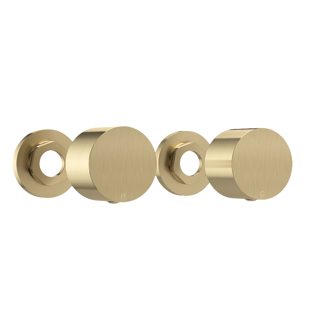 Milani Assembly Handle Kit - Brushed Brass