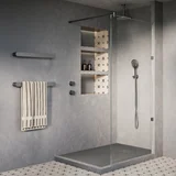 UKShowerTray DarkGrey GM 1200mm 01