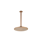Shower%20Dropper%20Round%20300mm Side Head%20Set%20-%20Brushed%20Copper