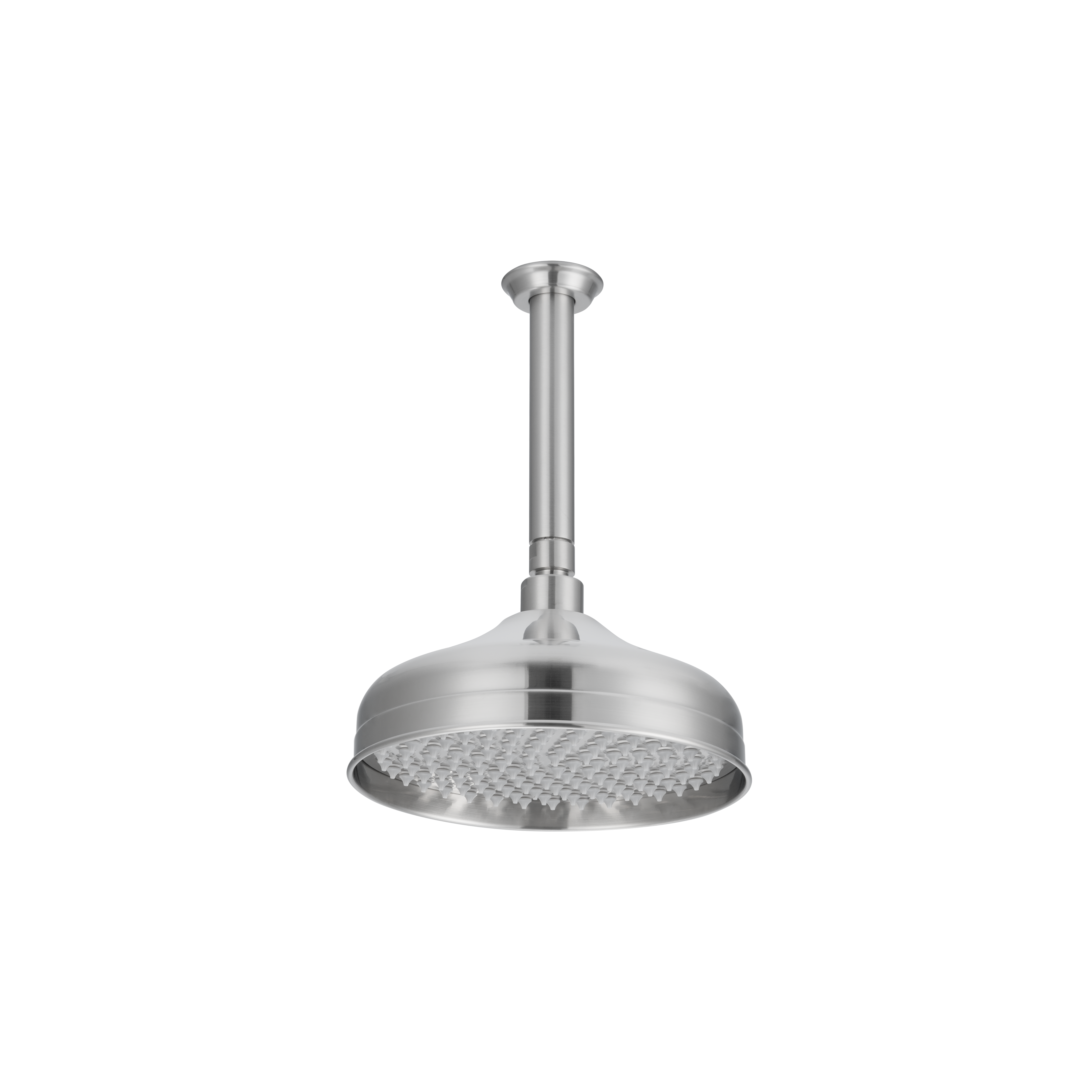 Kingsley Shower Dropper 150mm and Head Set - Brushed Nickel