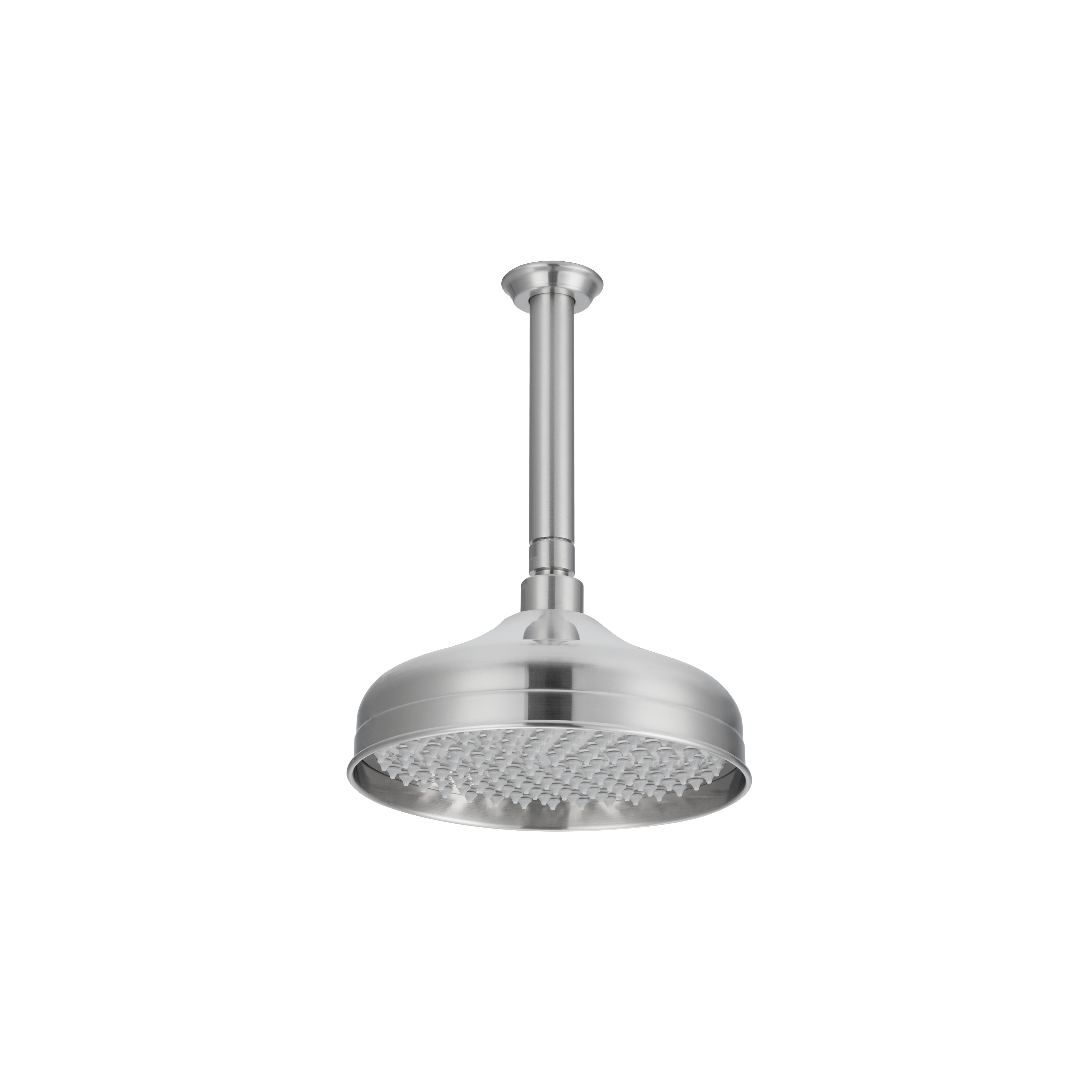 18084-Kingsley-Shower-Dropper-150mm-and-Head-Set Side Brushed-Nickel