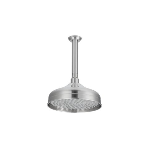 Kingsley Shower Dropper 150mm and Head Set - Brushed Nickel
