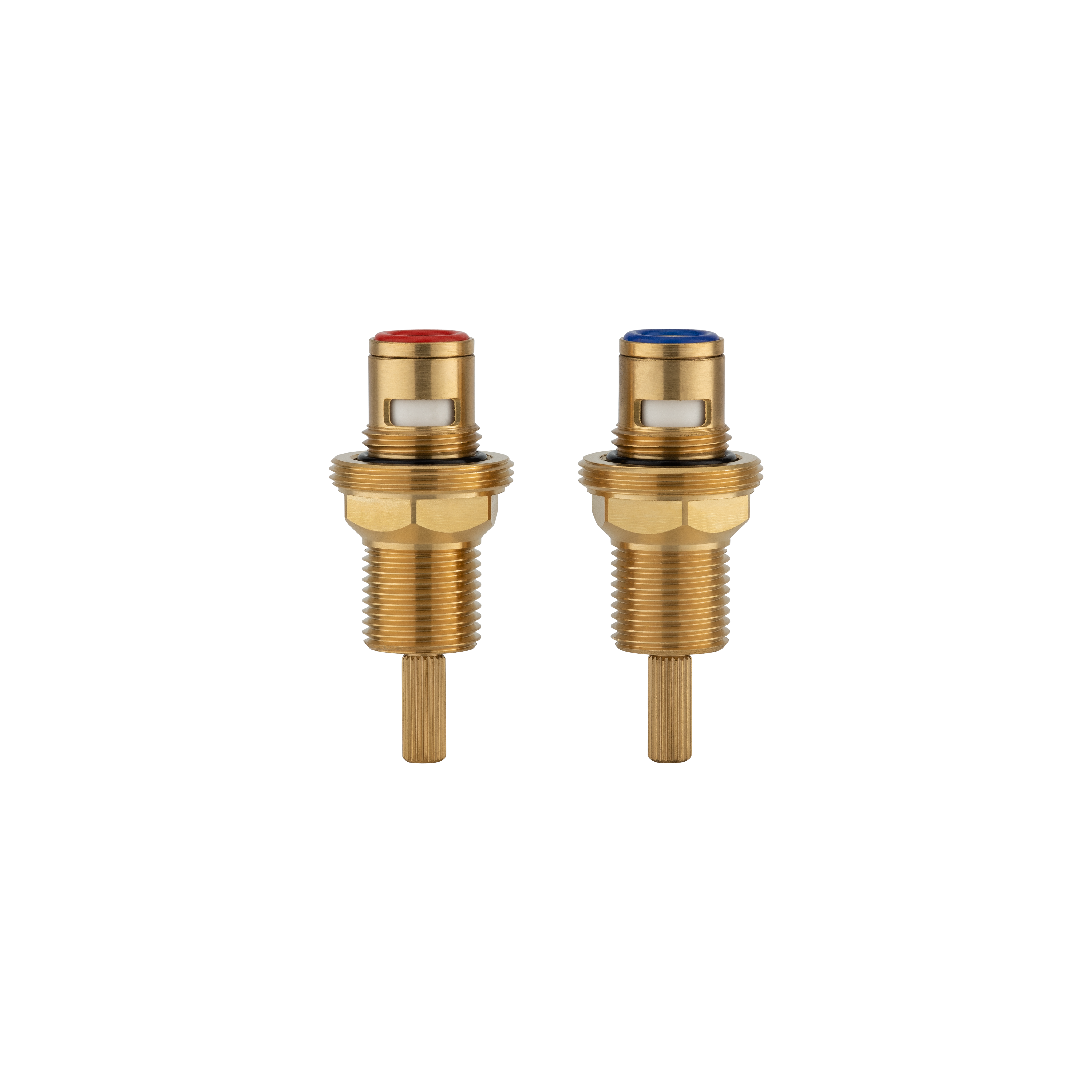 In-Wall Assembly Taps – Spindle Standard Set (H&C) – Solid Brass