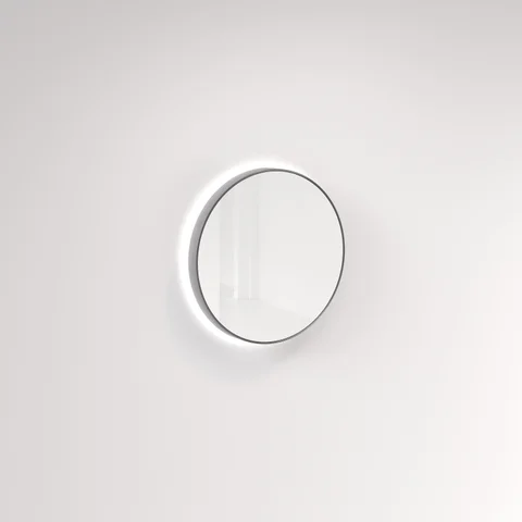 Saanti Handmade Double Trim LED Mirror 600mm – Stainless Steel