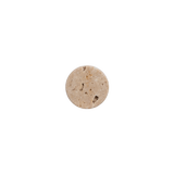 17602-Pedra-Small-Knob-20mm Front Beige-Travertine
