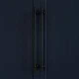 Kingsley Cabinetry Pulls Laundry V4 MB 350mm Square