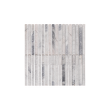 Okawa Rounded Finger Mosaic Grey Marble