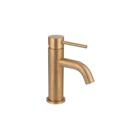 Elysian Basin Mixer - Antique Aurum