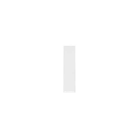 Tropea Natural Edge Subway Tile - Gloss White (Sample)
