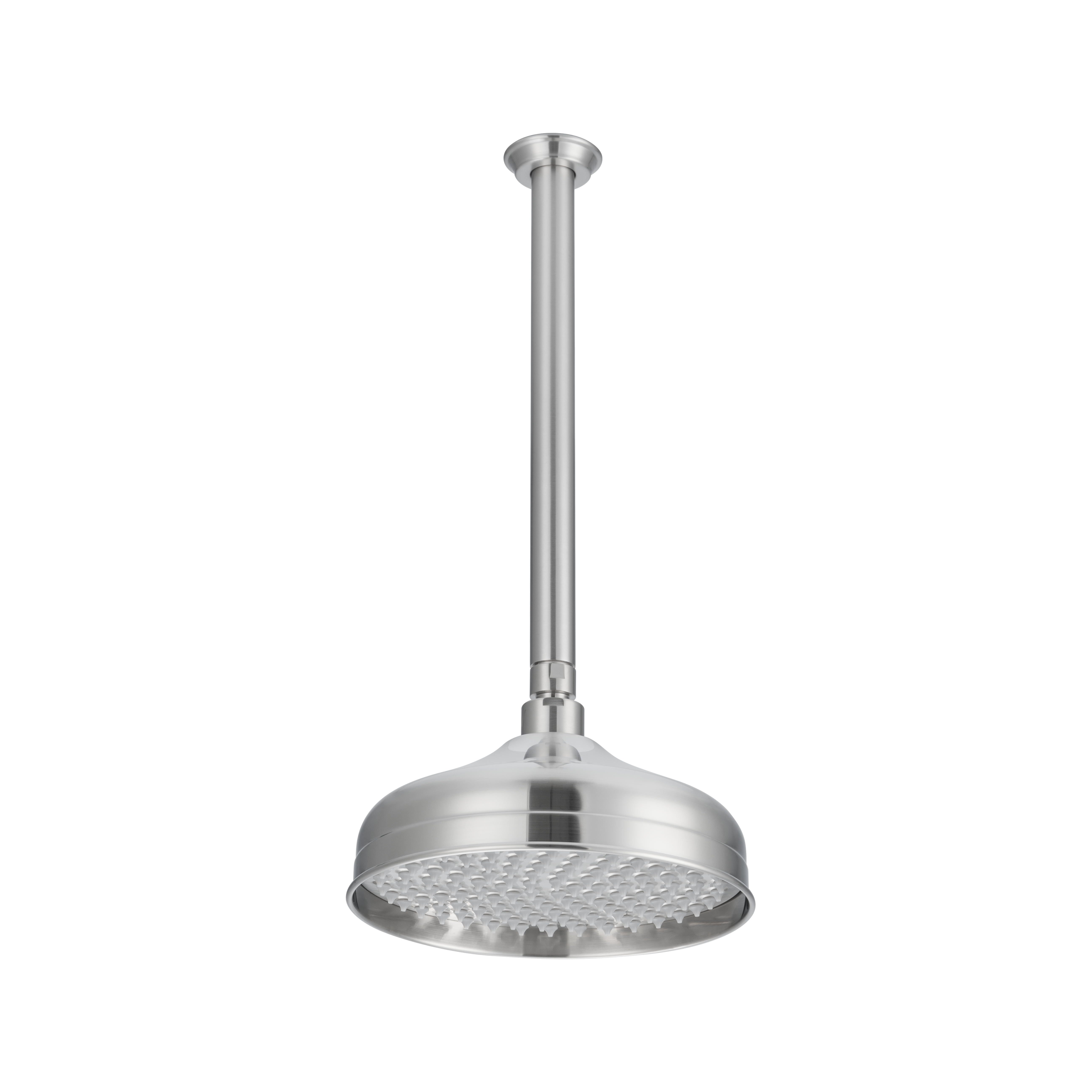 18089-Kingsley-Shower-Dropper-300mm-and-Head-Set Side Brushed-Nickel
