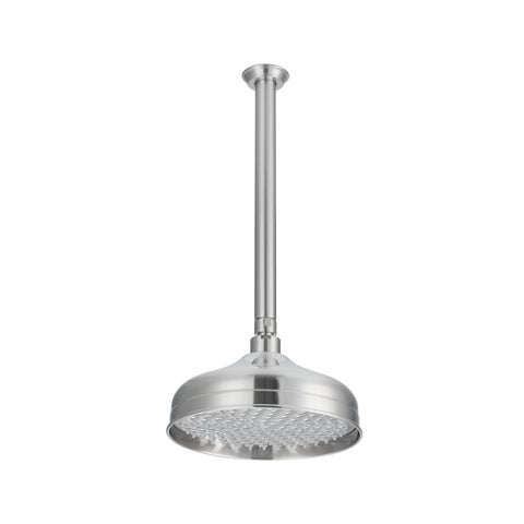 Kingsley Shower Dropper 300mm and Head Set - Brushed Nickel