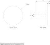 ELSA Cabinetry Knob Spec-01