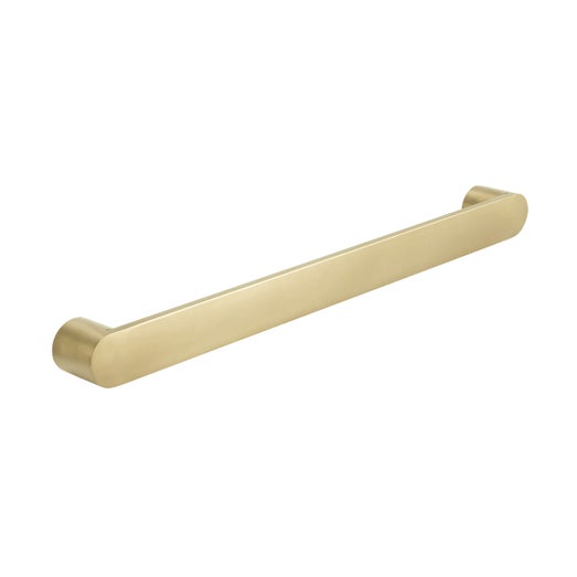 Milani Heated Towel Rail - Brushed Brass