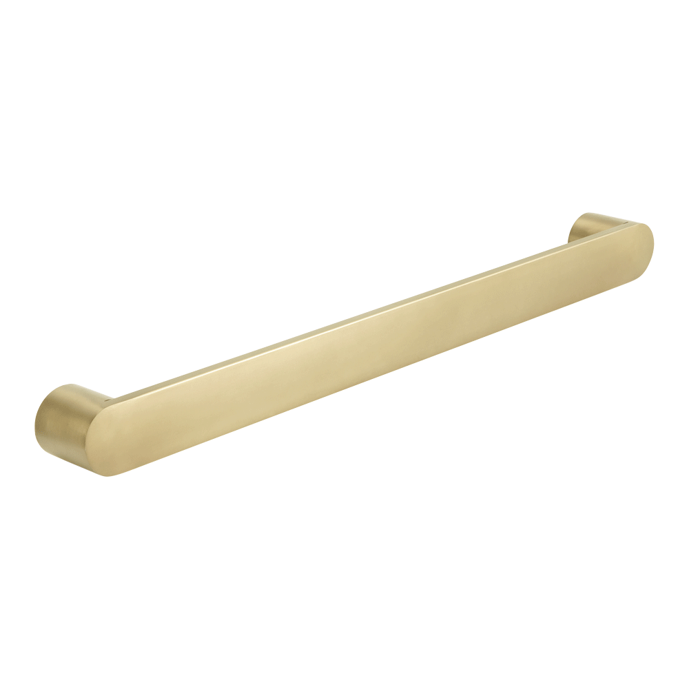 Milani Heated Towel Rail - Brushed Brass - Feature