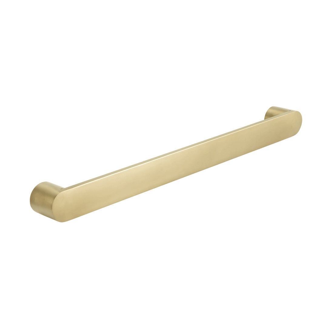Milani Heated Towel Rail - Brushed Brass