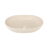 Atelis Oval Concrete Basin Almond 2