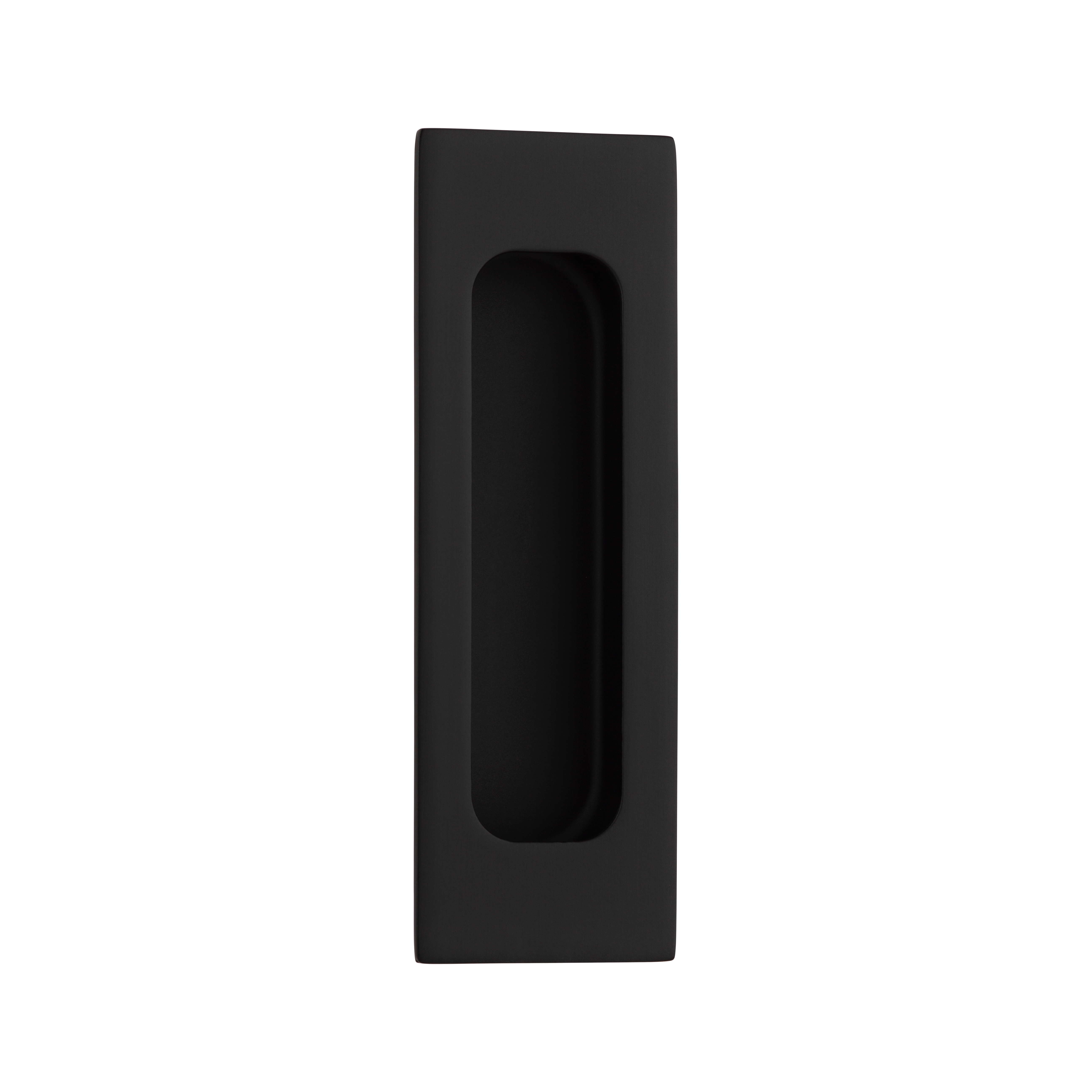 Atley Rectangular Flush Pull - Matte Black