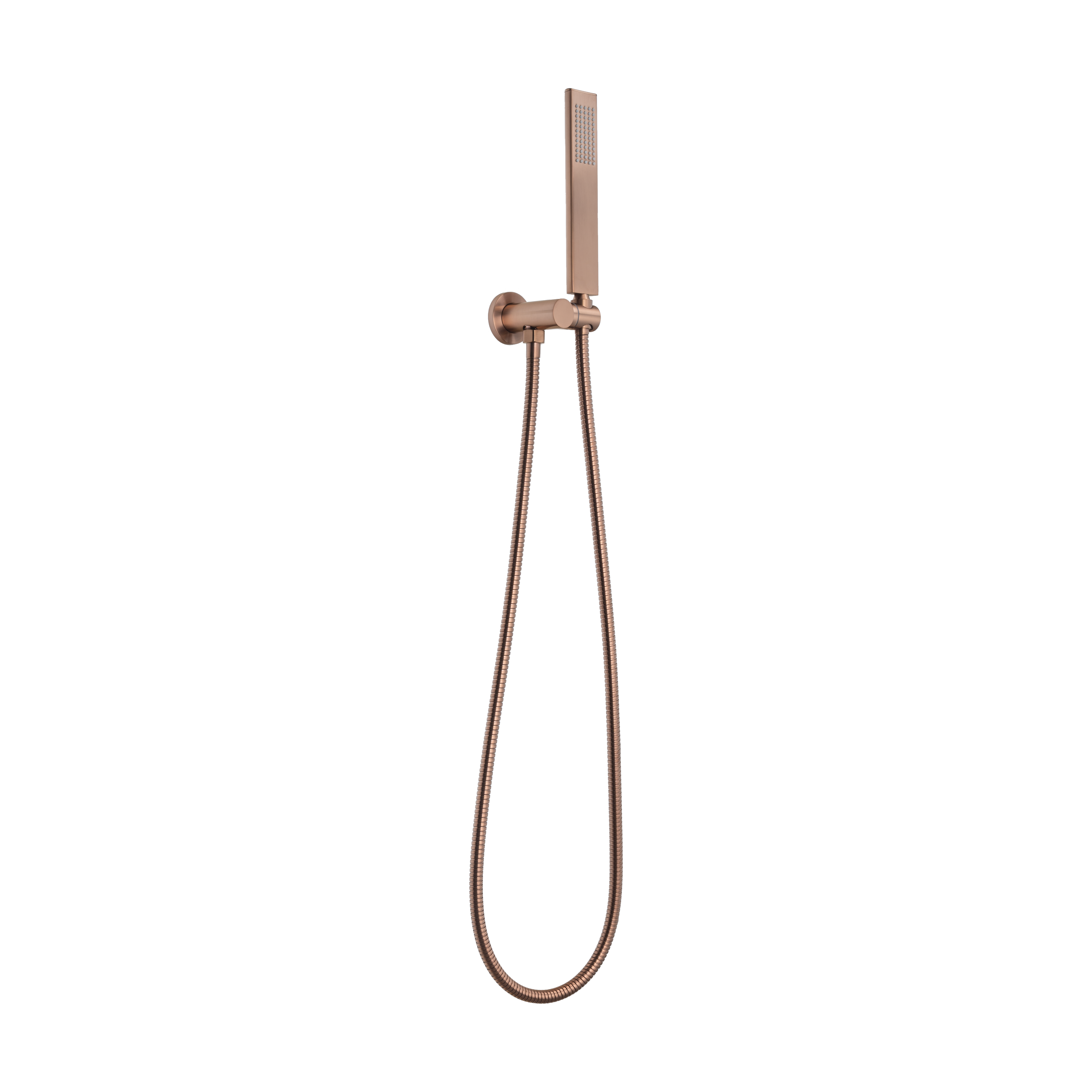 18170-Rounded-Rectangle-Hand-Shower-Set Side Brushed-Copper