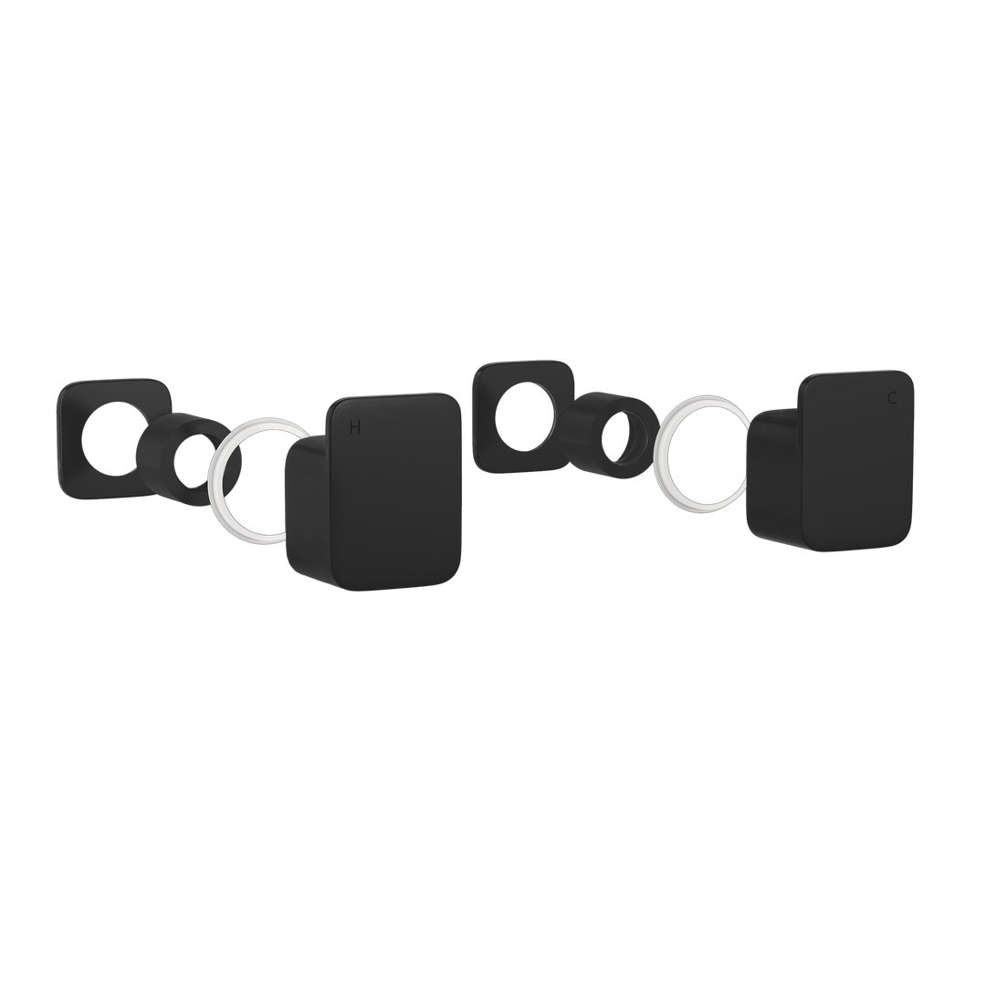 Nesso Assembly Handle Kit - Matte Black PVD