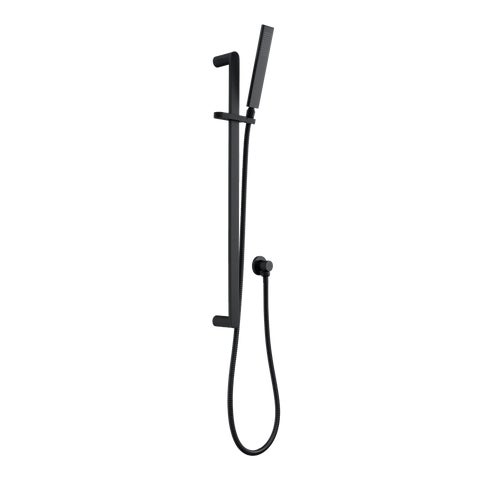 Milani Hand Shower Rail Set - Matte Black