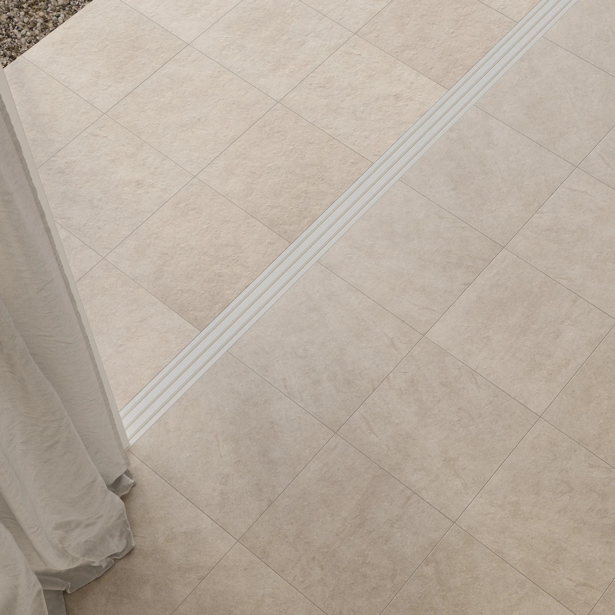 NZ Tiles LUCCA Sand-600x600 View2