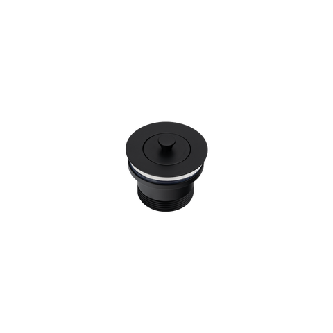 Pull-Out Bath Plug - Matte Black