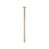 Shower Dropper Extended Round 600mm - Brushed Brass - Feature