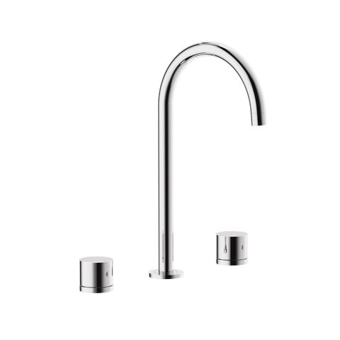 Milani Assembly Bench Mounted Set - Chrome