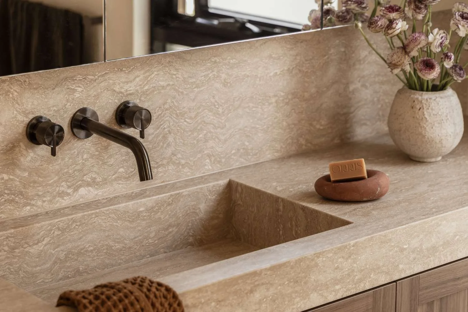 Coloured Tapware Brushed Gunmetal Dark Moody