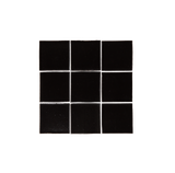 Rommani Handmade Zellige Square Raven Black