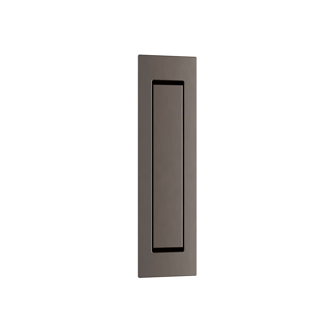 Cavity Slider Edge Pull - Brushed Gunmetal