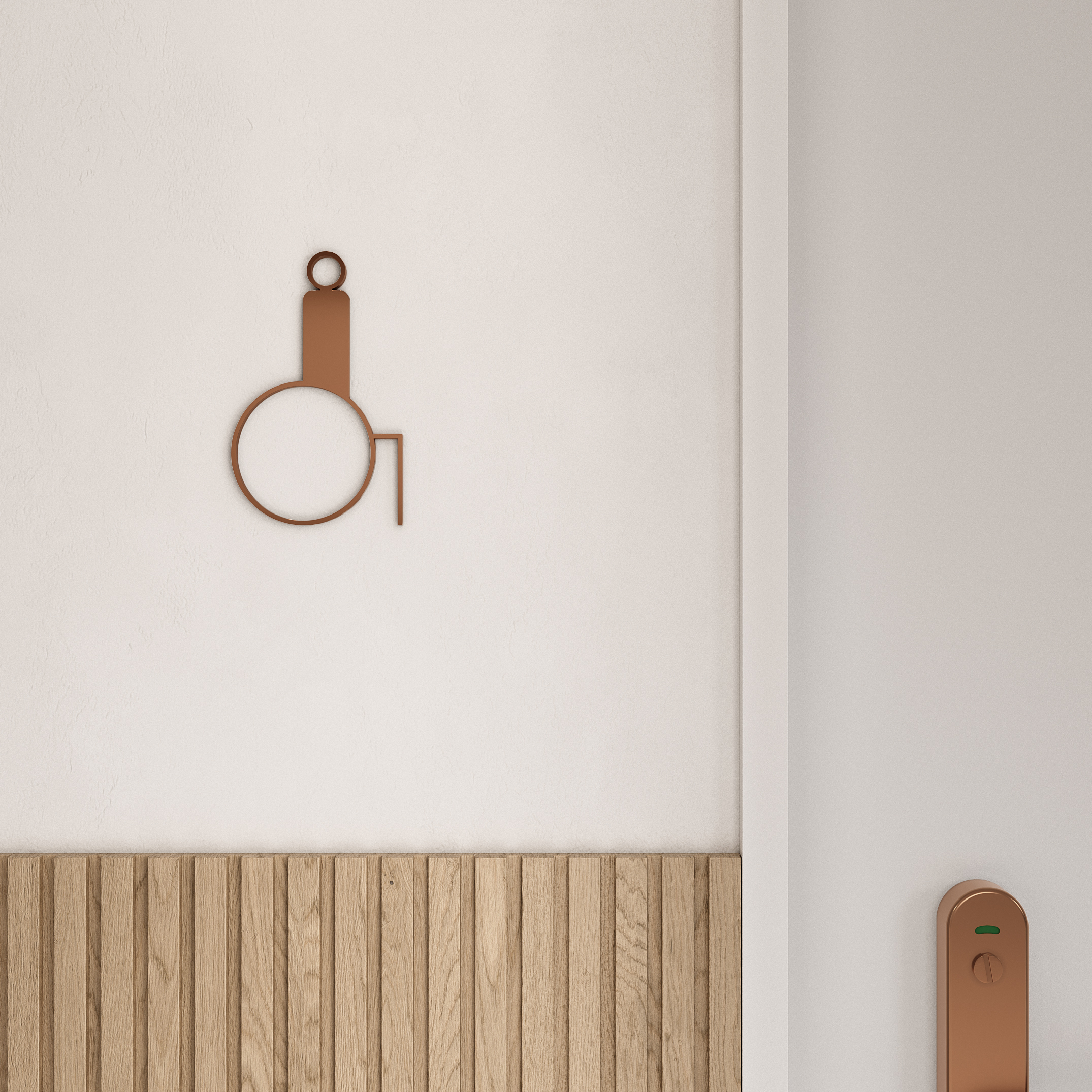 Signage Restroom Accessible BC