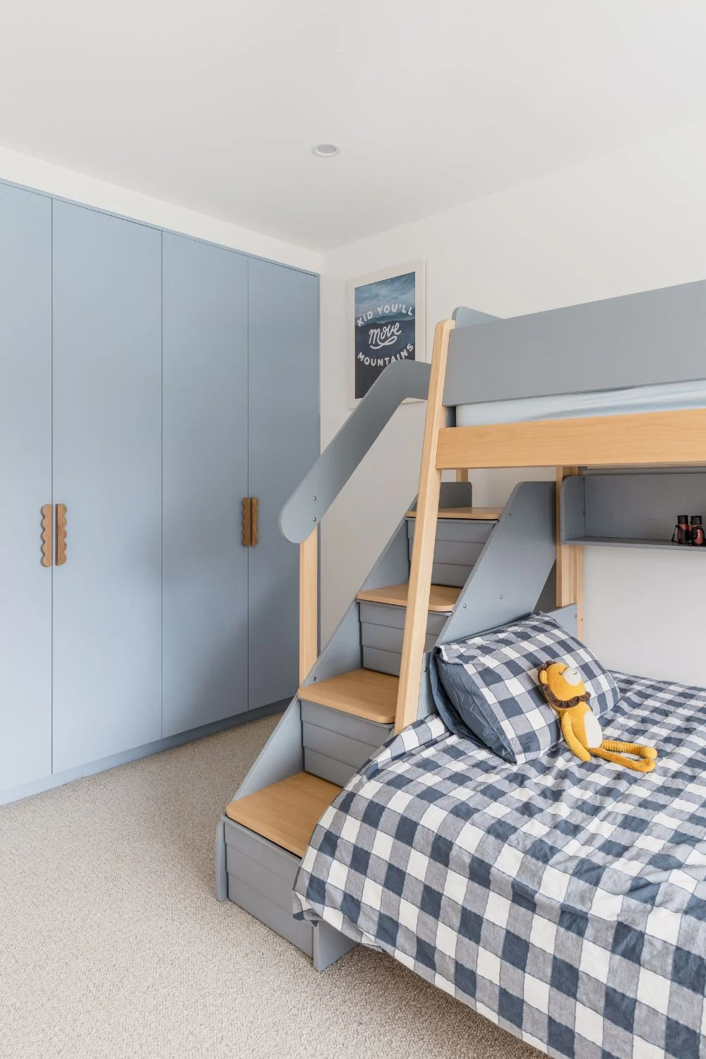 Bedroom Colour Schemes Blue Checkers