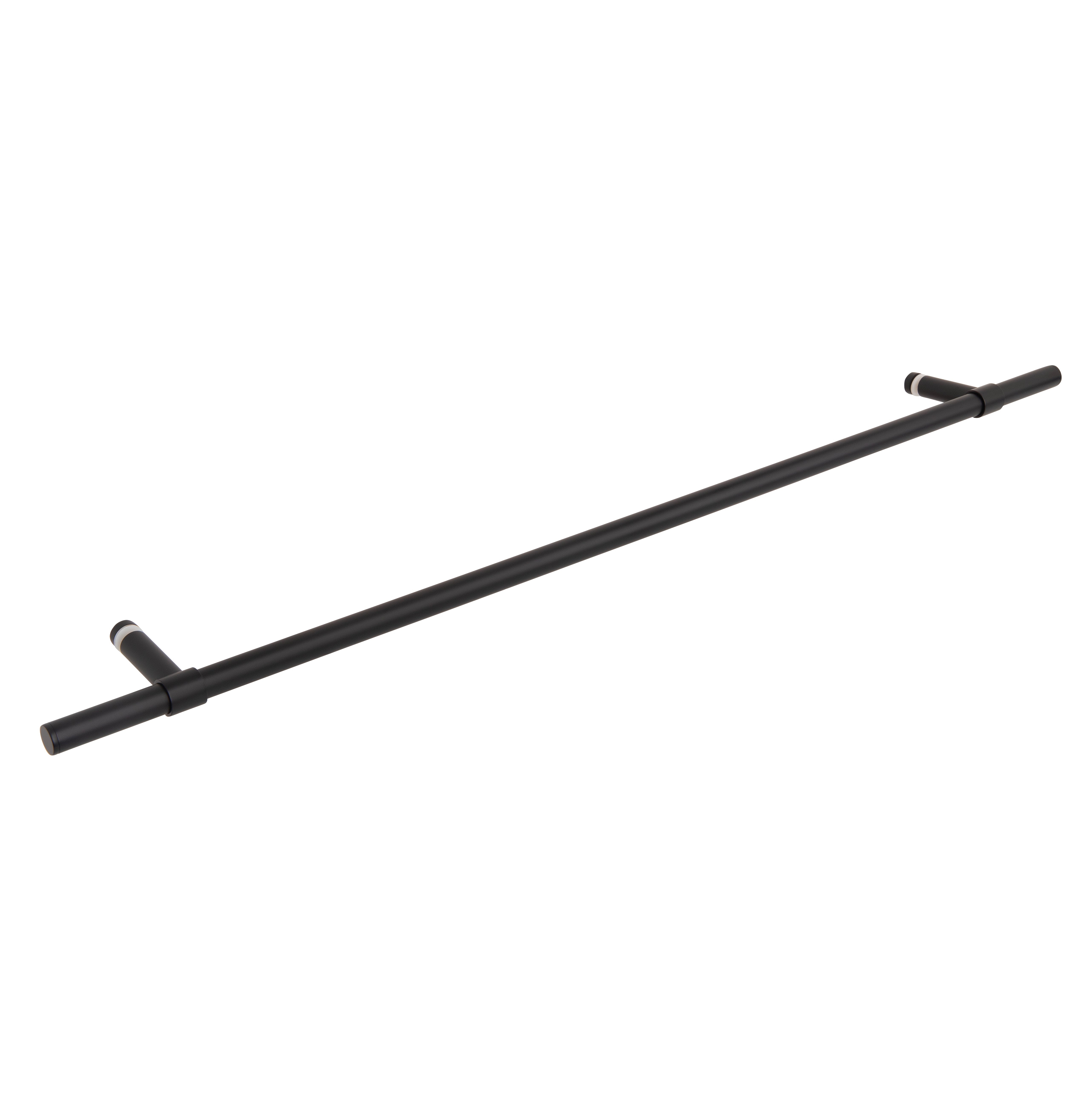 Modi GM Adjustable GlassMount Towel Rail 750mm MB1