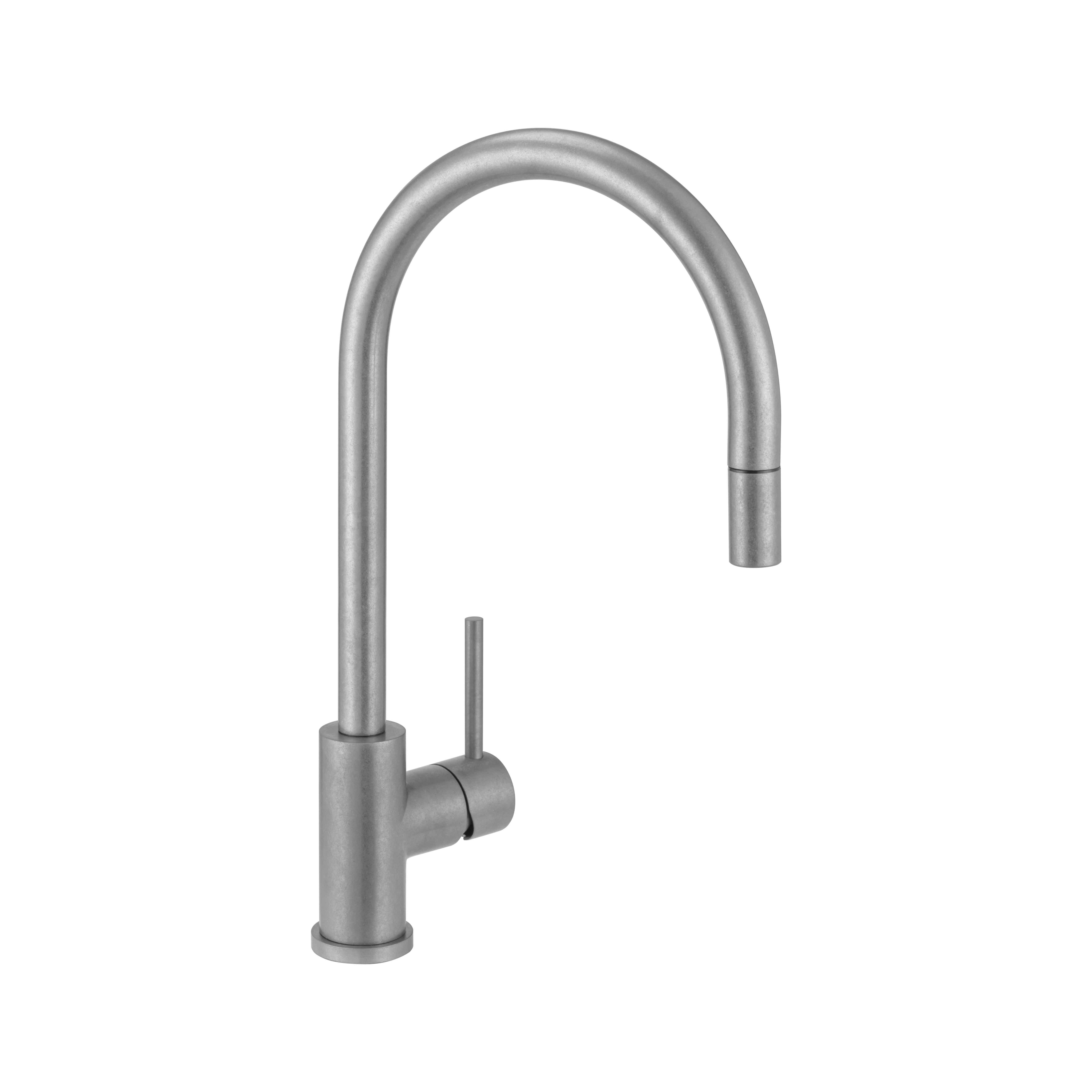 Elysian Commercial Pull-Out Kitchen Mixer - Antique Steel
