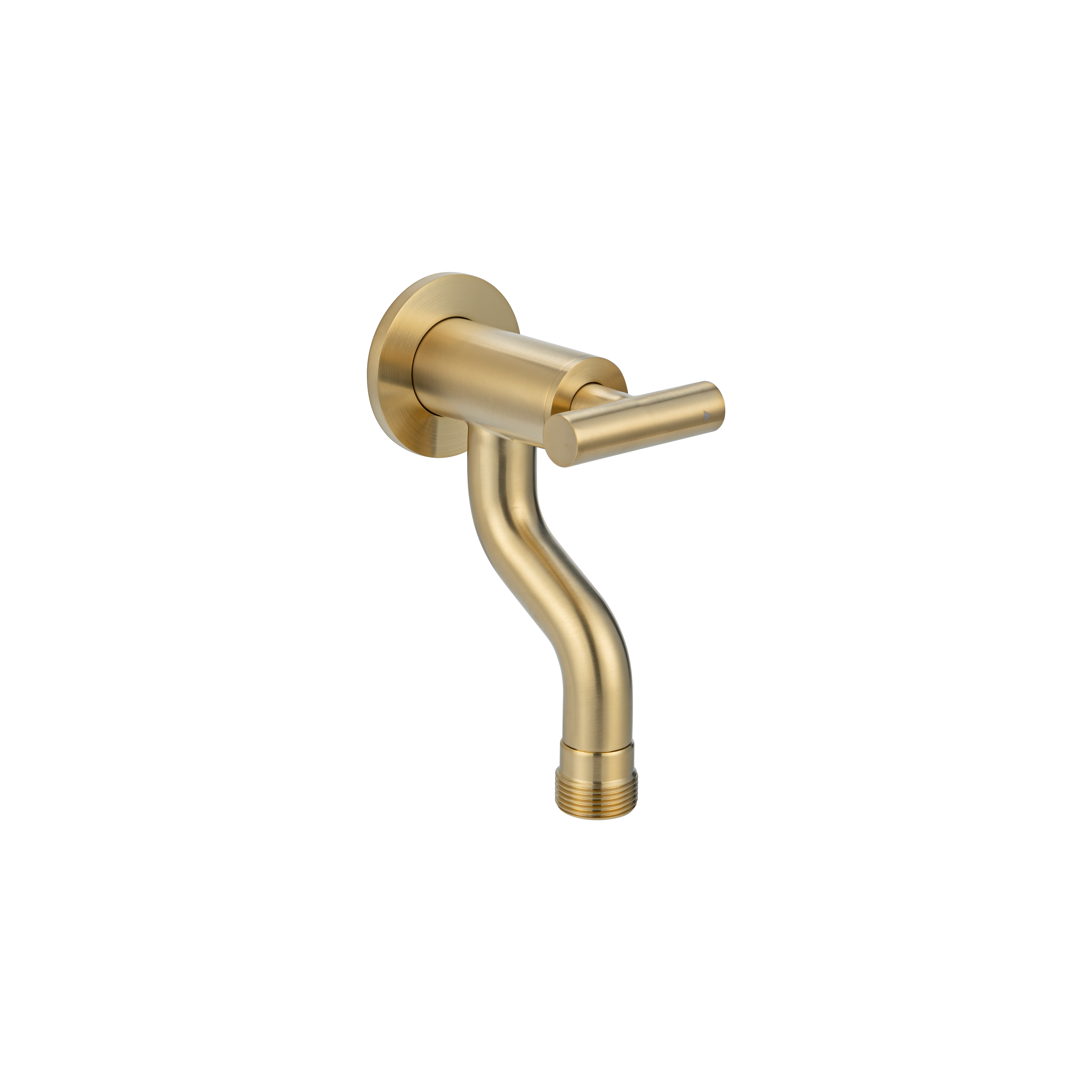 16754-Sola-Garden-Hose-Tap Side Brushed-Brass