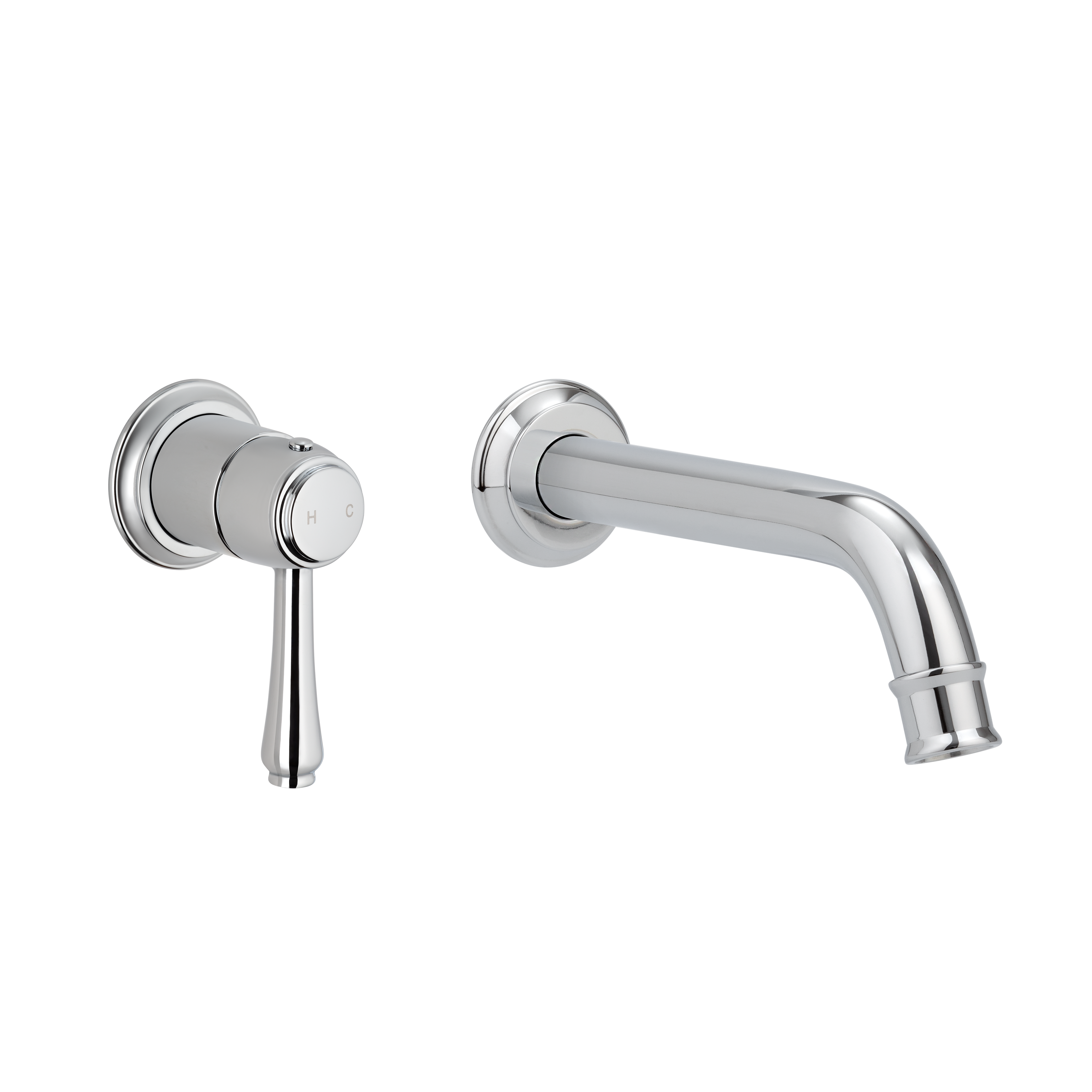 kingsley minimal mixer and spout Chrome