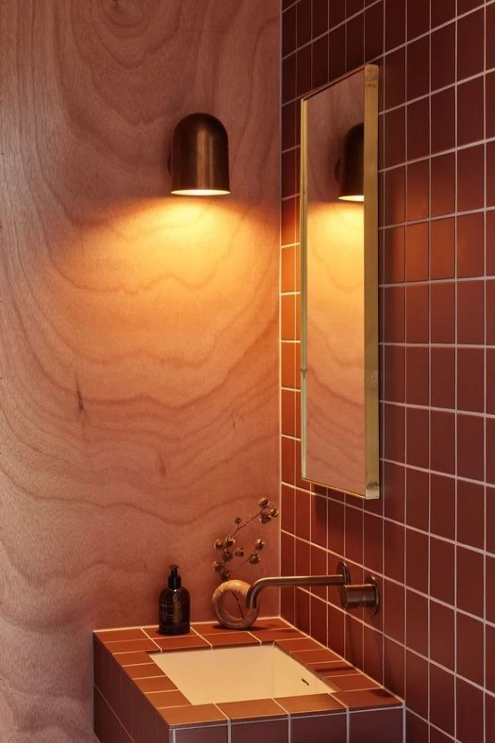 Bathroom Lighting Ideas Singular Downlight Warm Toned