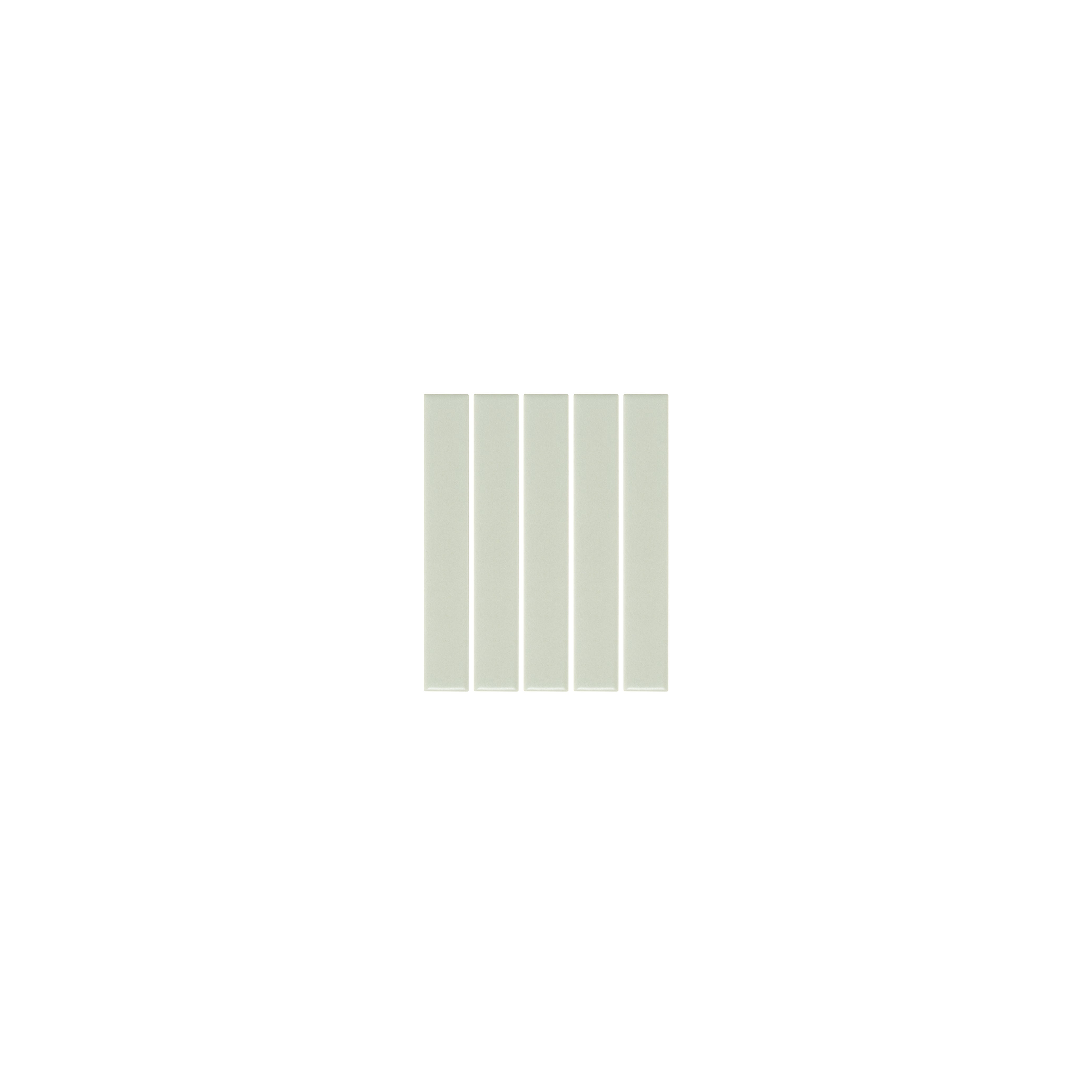 Atami Finger Mosaic Tile - Sage Green - (Sample)
