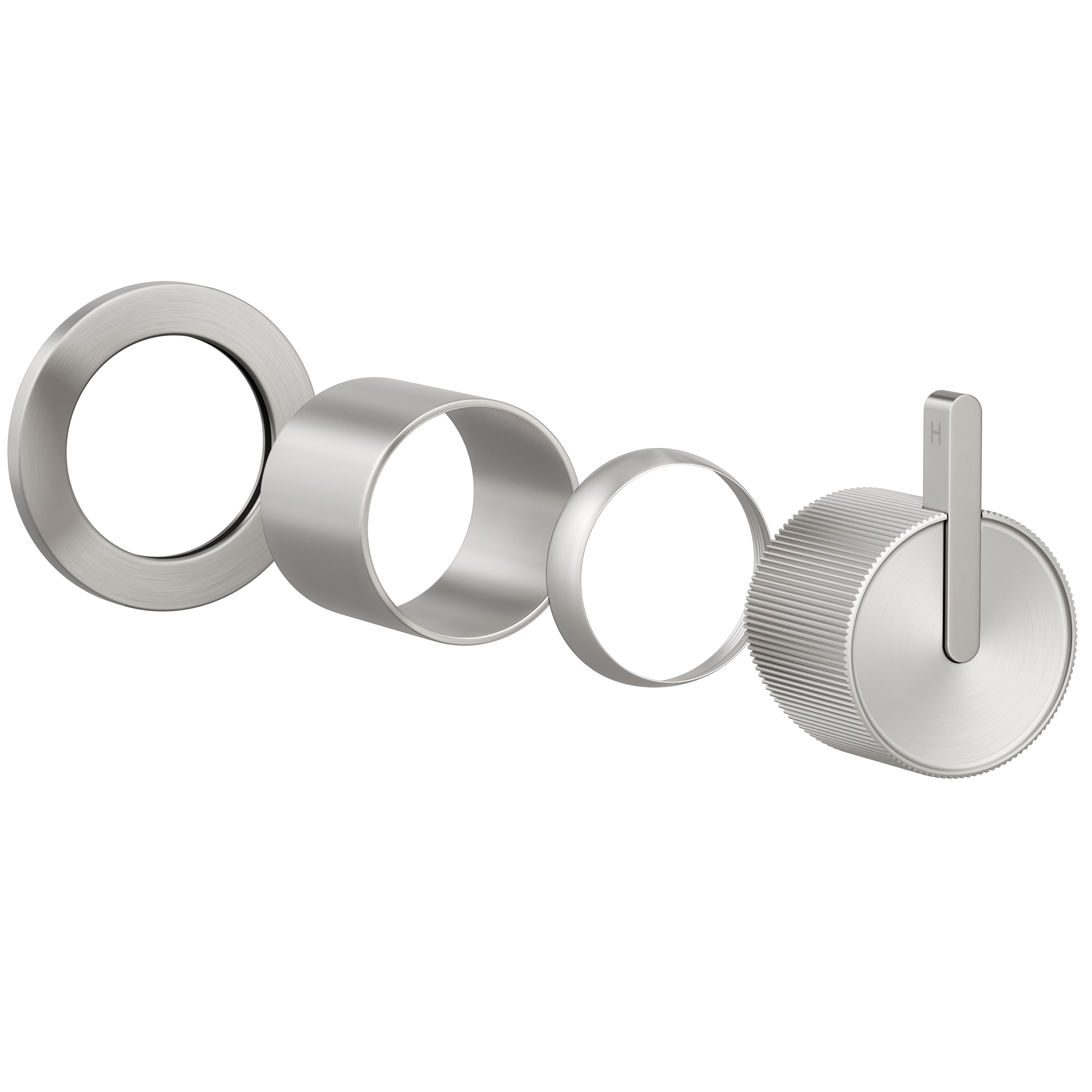Namika Minimal Handle Kit - Brushed Nickel
