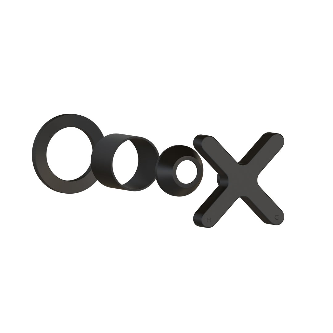 Cross Progressive Handle Kit – Matte Black