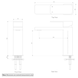 Nesso Basin Mixer SPEC