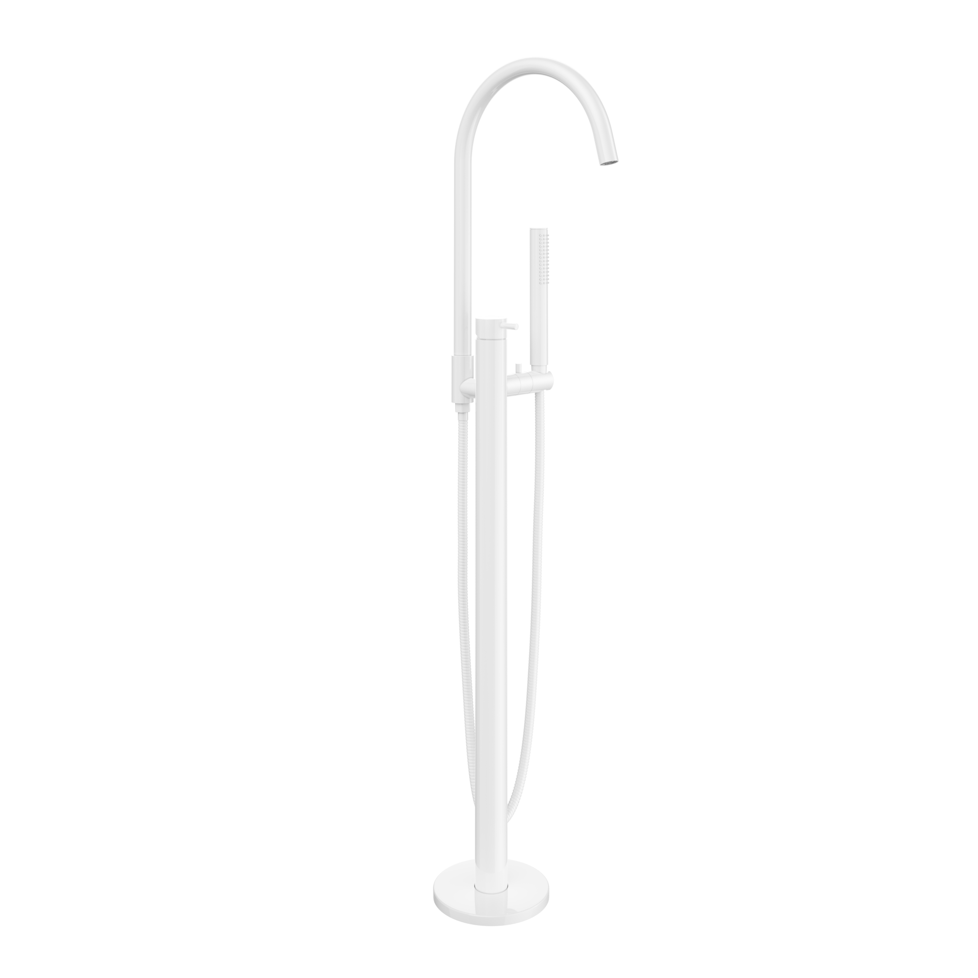 Elysian FloorMountedBathFiller WithHandShower View01 WH