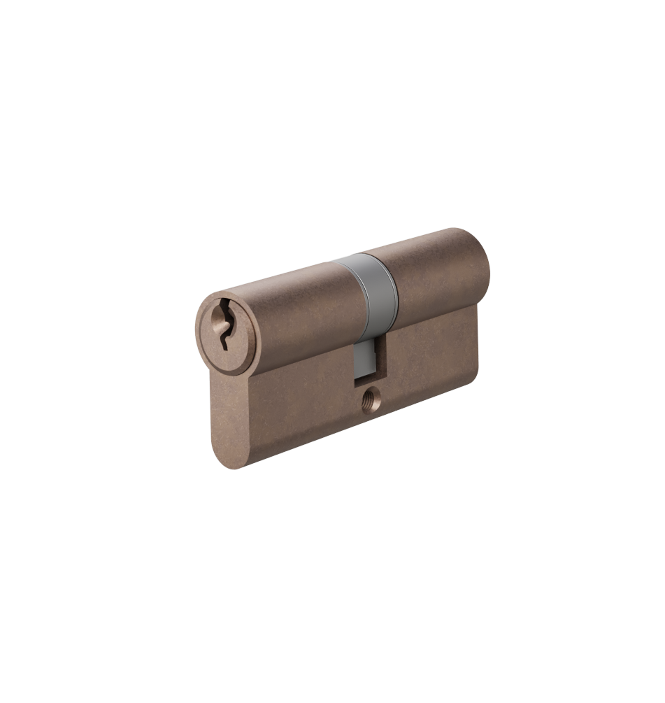 Eurocylinder K2K View01 Bronze