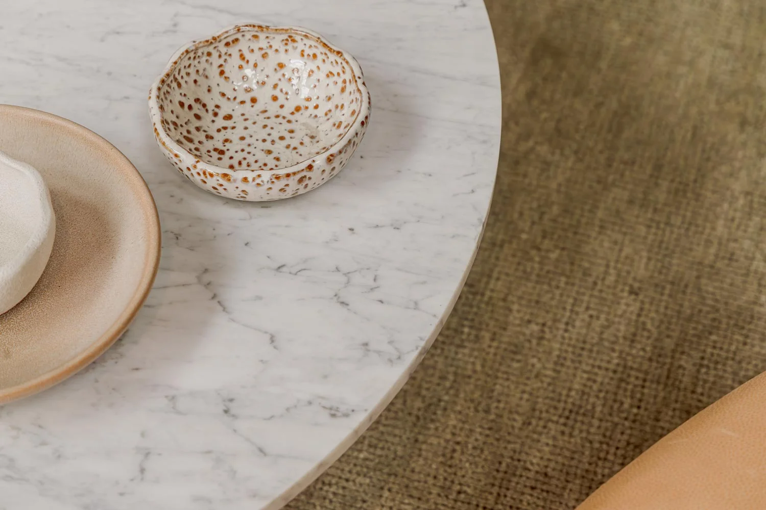 Carrara-Marble-coffee-table-contemporary-interior
