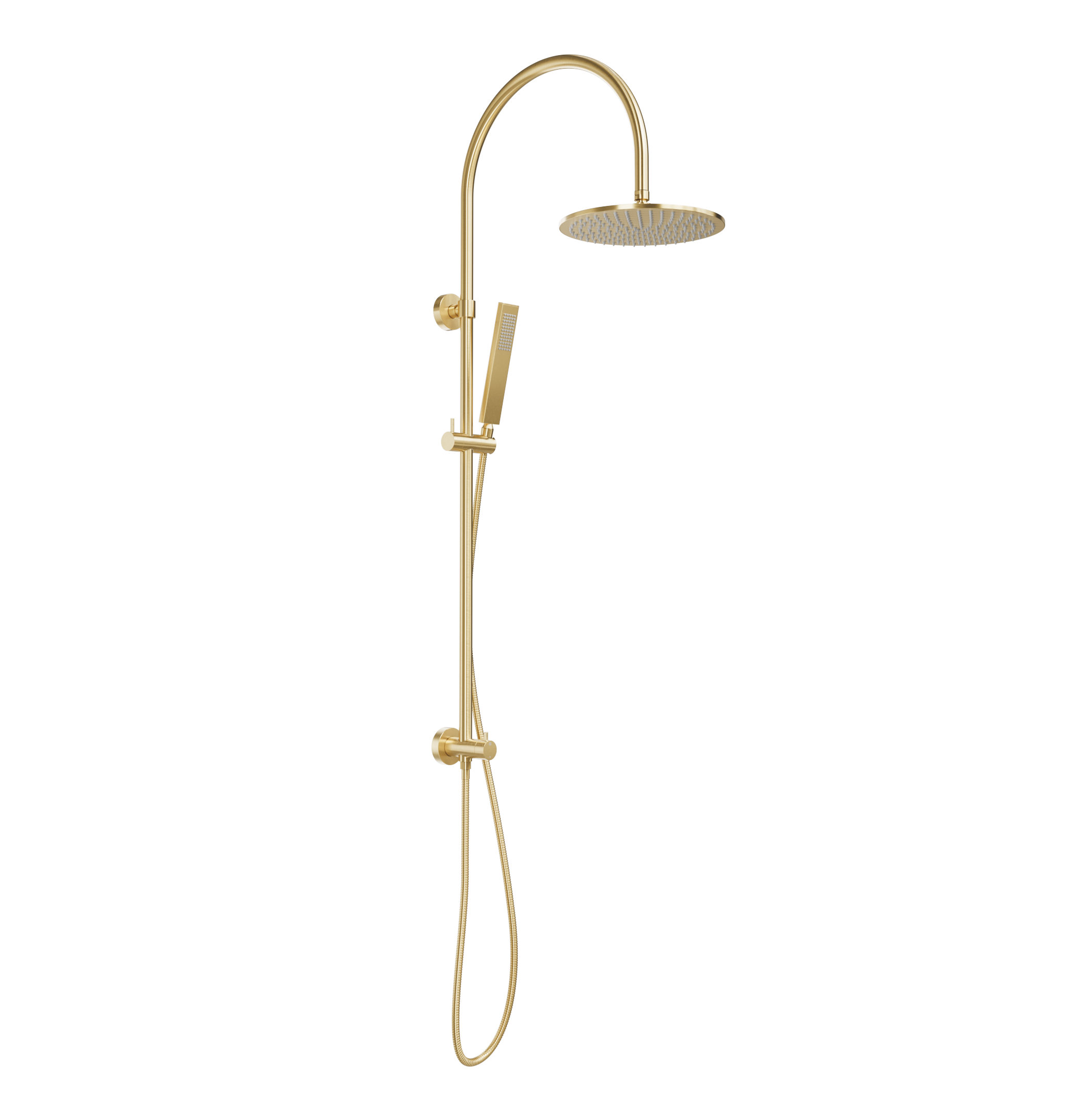 Elysian Gooseneck Shower Set-BB