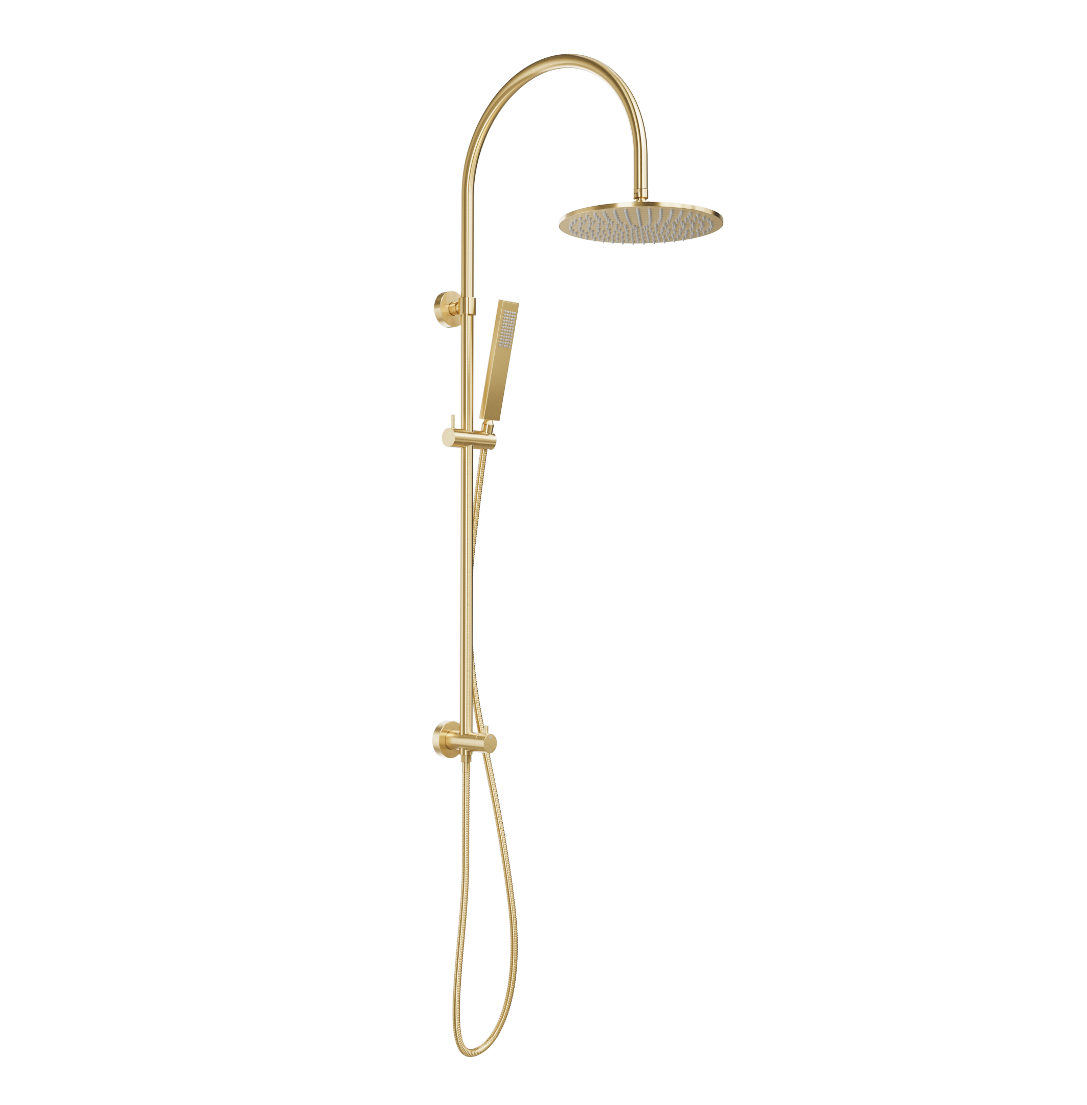 Elysian Gooseneck Shower Set-BB