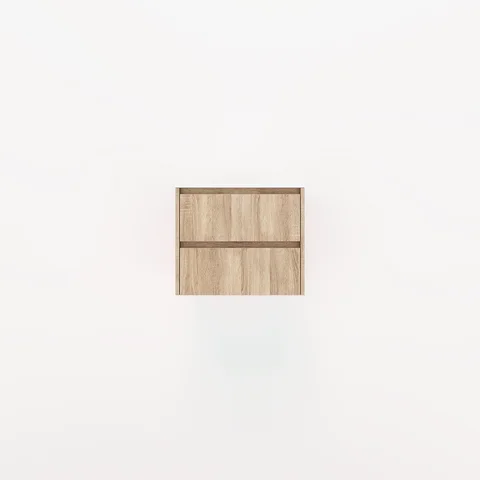 Addison - Single Vanity 600mm - White Ash Oak