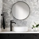 Kingsley Extended Basin Mixer with Celine Basin and Pika Knob V1 MB