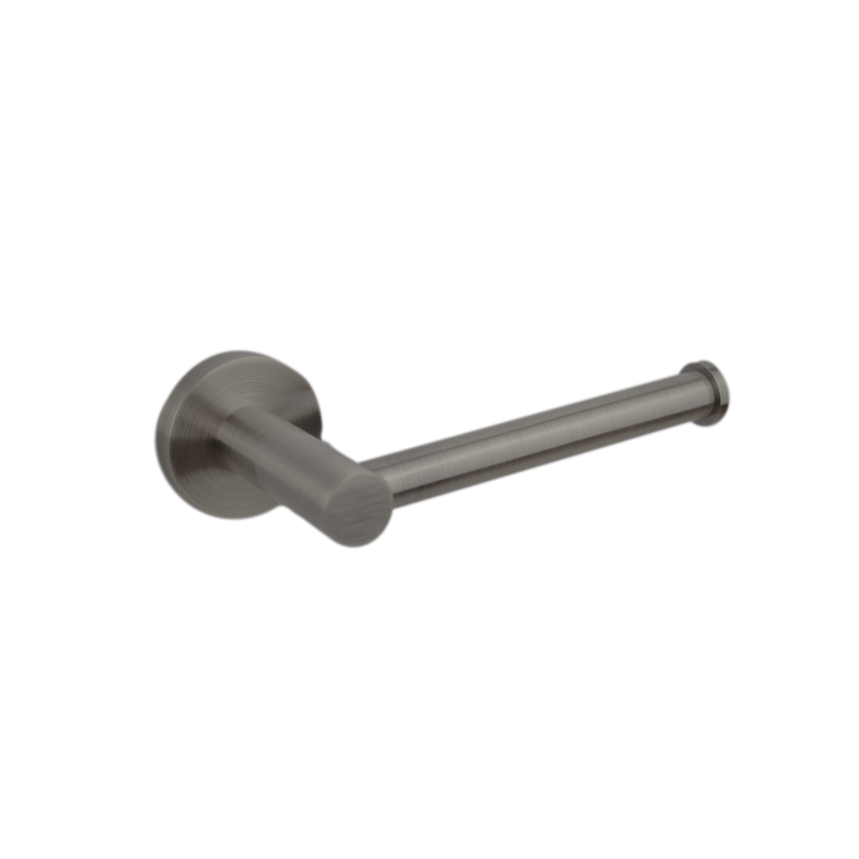 Elysian Toilet Roll Holder - Brushed Gunmetal